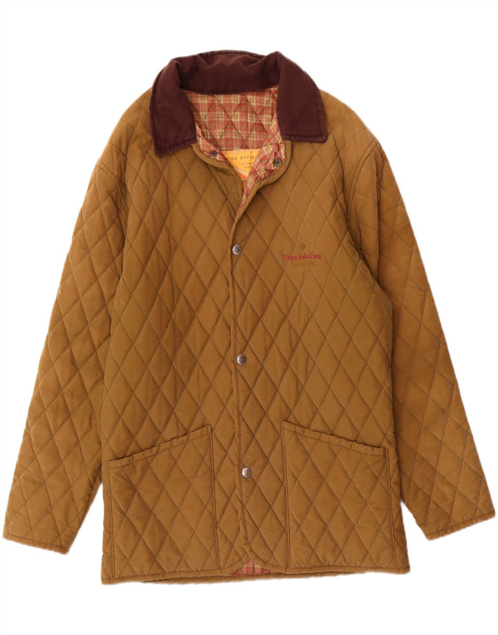 Mash Herren Steppjacke IT 52/54 Large Beige Colourblock Baumwolle