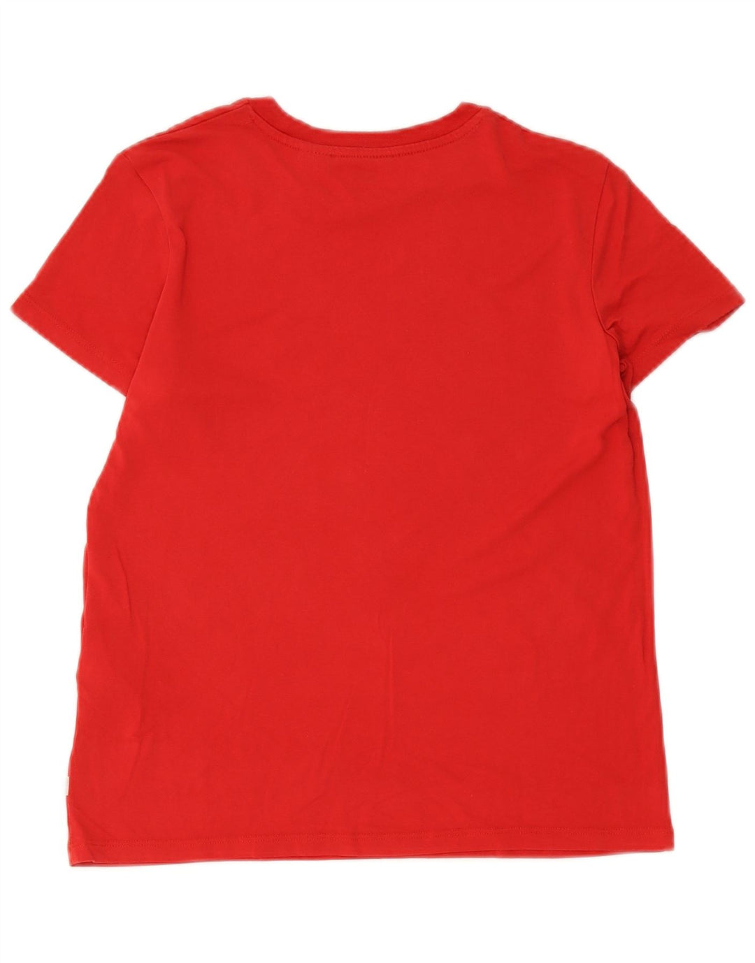Levi's Damen-T-Shirt mit Grafik, UK 12, Mittelrot, Modal