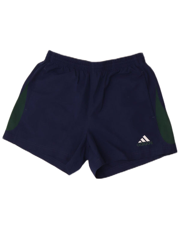 Adidas Herren Sportshorts Medium Marineblau Colourblock Polyester