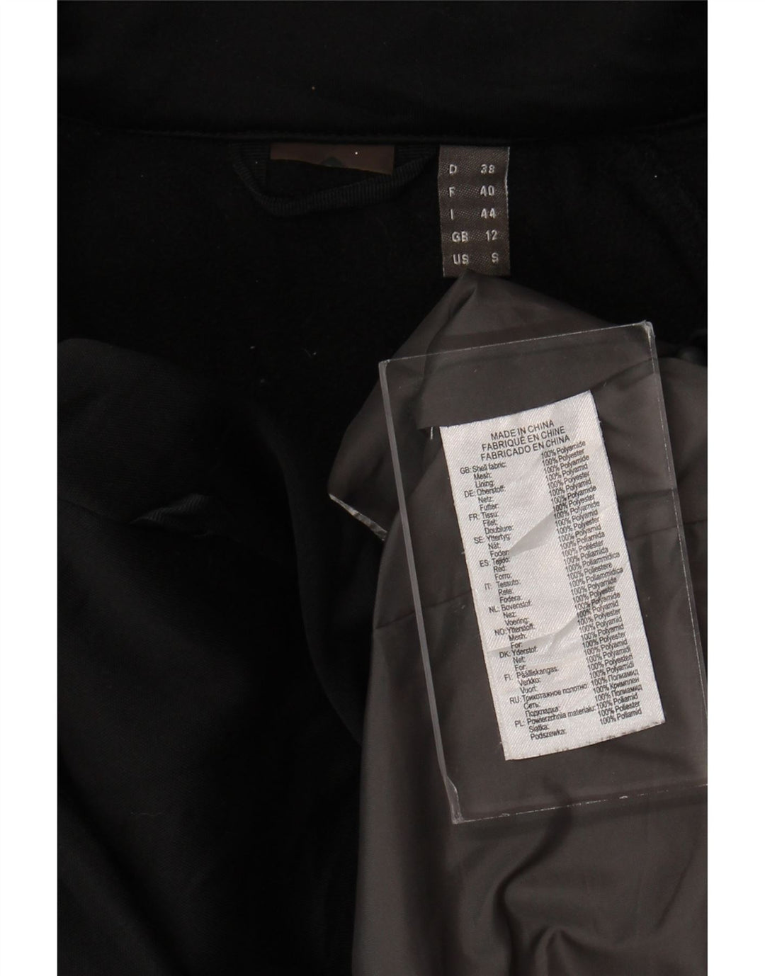 MC Kinley Damen-Windbreakerjacke mit Kapuze, UK 12, mittelmarineblau, Polyamid