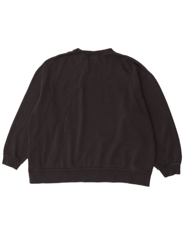 Nike Damen-Sweatshirt in Übergröße, Größe UK 18, XL, Schwarz, Baumwolle
