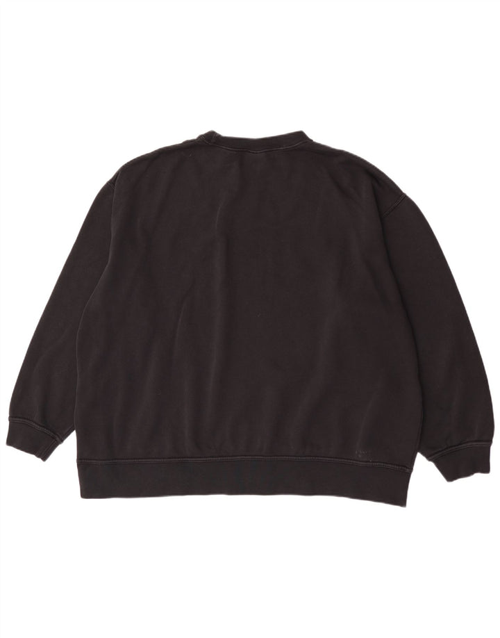 Nike Damen-Sweatshirt in Übergröße, Größe UK 18, XL, Schwarz, Baumwolle