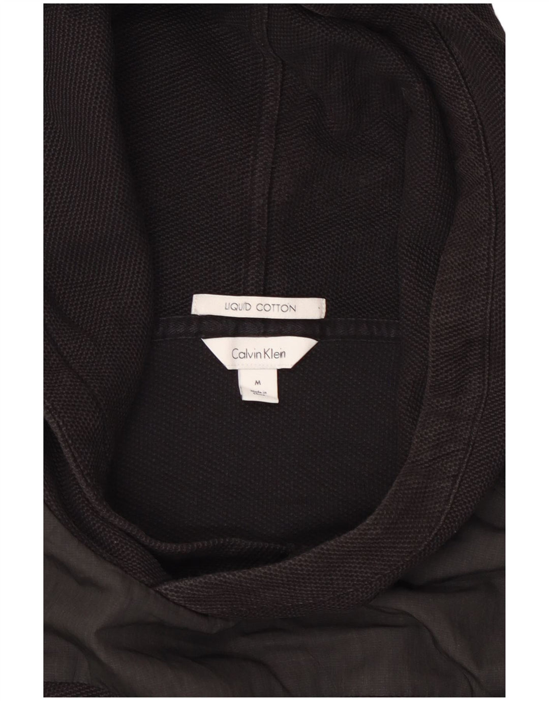Calvin Klein Herren Kapuzenpullover Medium Black Colourblock