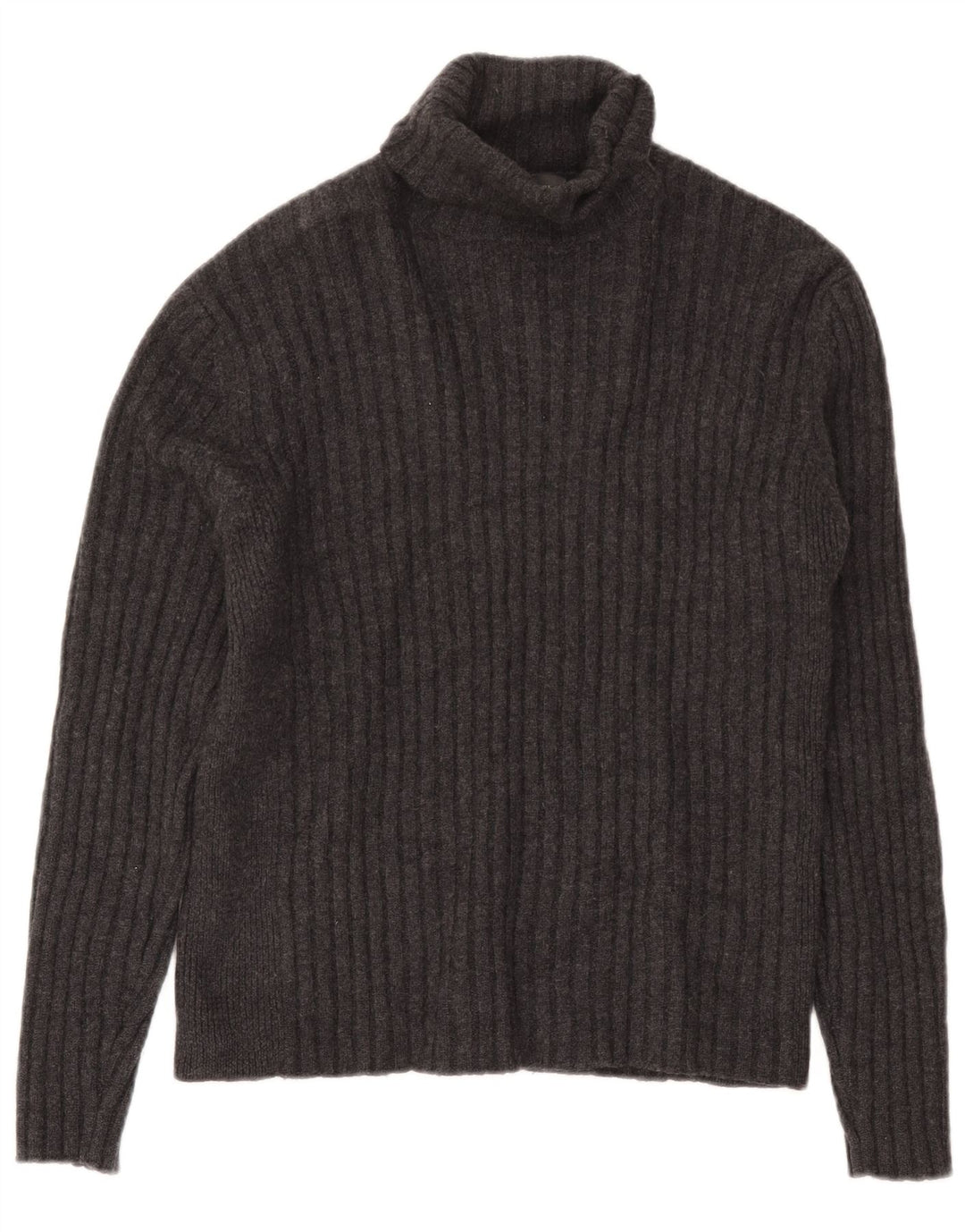 Rollkragenpullover für Herren von Banana Republic, groß, aus grauer Wolle