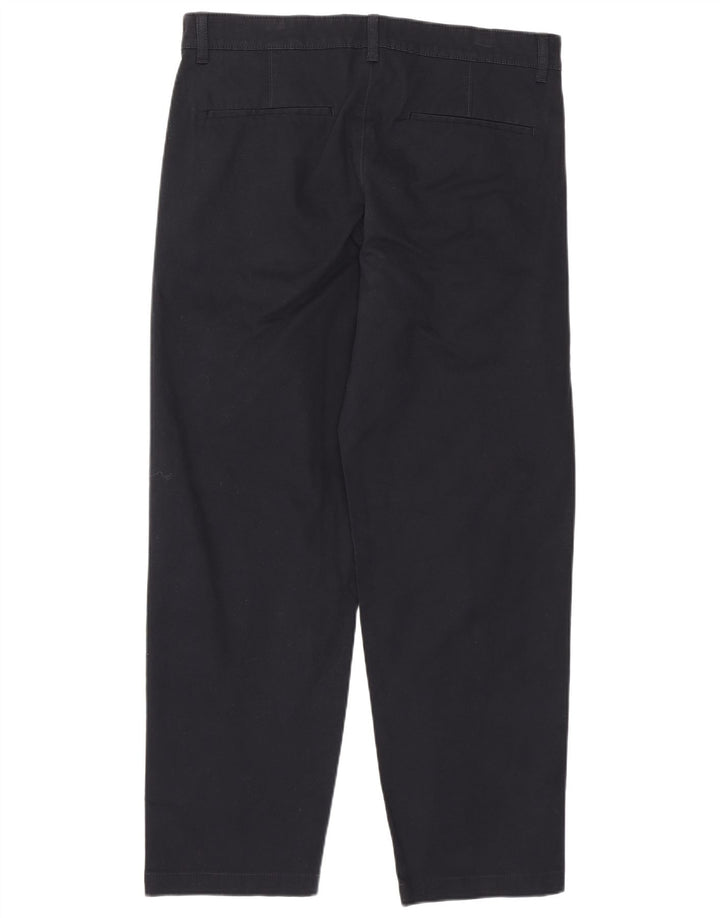 Marks & Spencer Herren-Chinohose mit Pegged, Größe M, W34, L29, Marineblau
