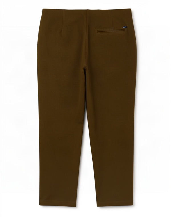 Marks & Spencer Damen Gerade Freizeithose UK 18 XL W36 L28 Khaki