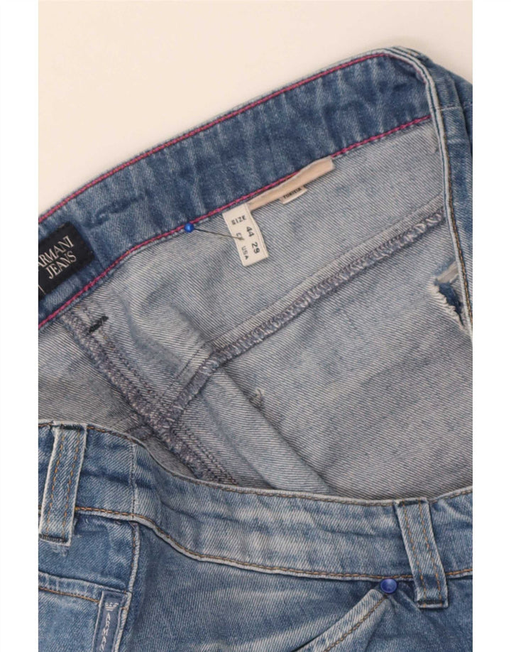 Armani Damen Schlagjeans W28 L27 Blau