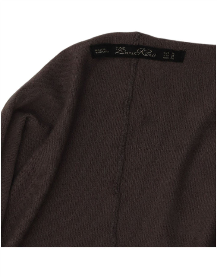 Offener Cardigan für Damen von Zara, Gr. 14, Mittelgrau
