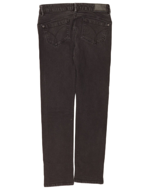 Calvin Klein Damen Slim Jeans W29 L30 Grau