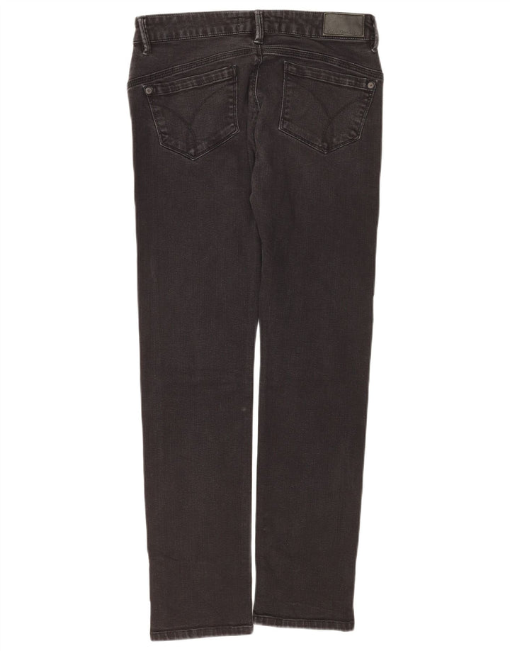 Calvin Klein Damen Slim Jeans W29 L30 Grau