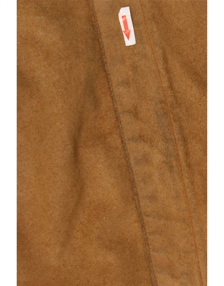 Conbipel Herren Wildlederjacke IT 56 2XL Beige Leder