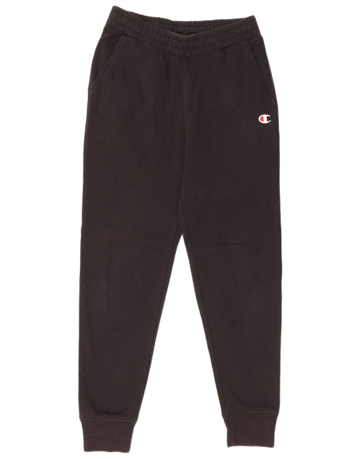Champion Herren-Trainingshose, Jogginghose, Größe S, Schwarz, Baumwolle