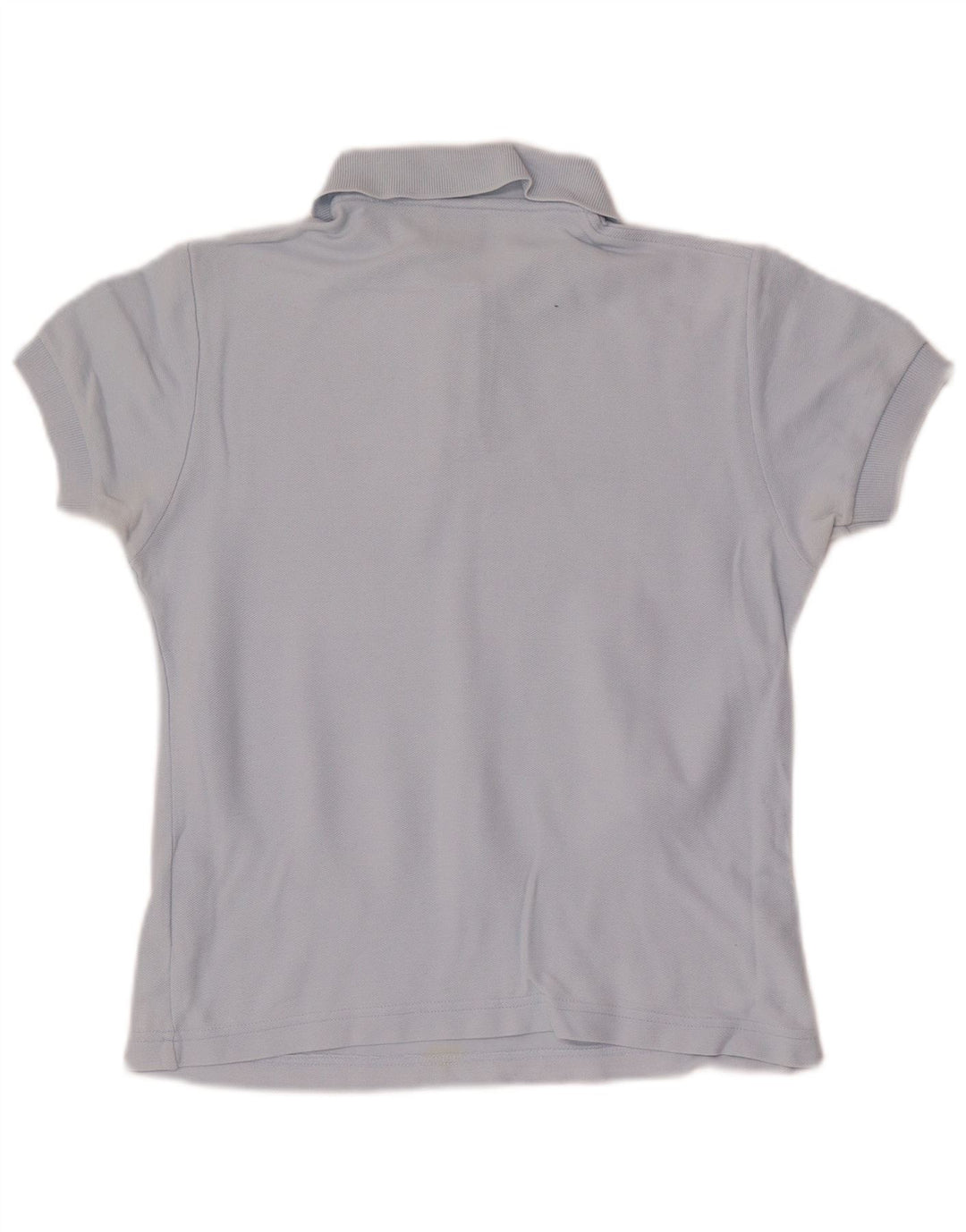 Fila Damen Crop Poloshirt IT 40 Small Blau Baumwolle