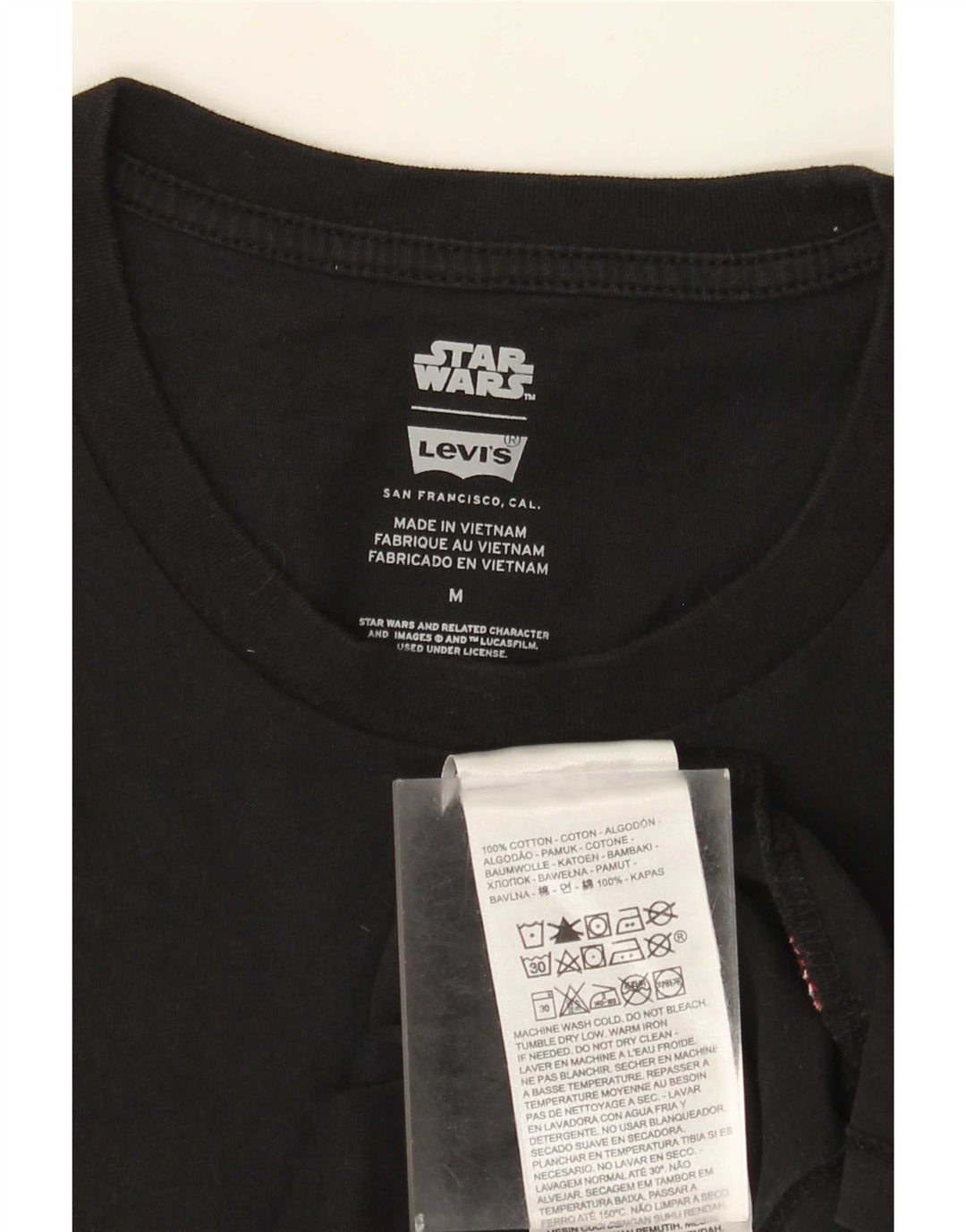 Levi's Herren-T-Shirt mit Grafik, mittelschwarze Baumwolle