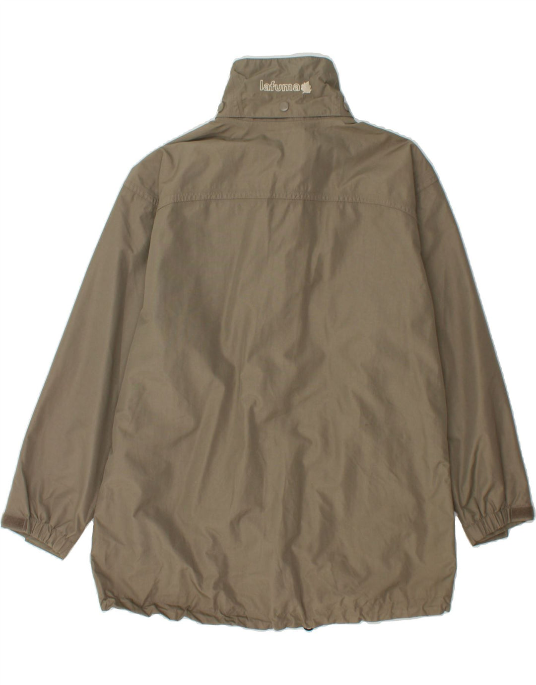 LAFUMA Mens Rain Jacket UK 38 Medium Beige Polyamide Vintage Lafuma and Second-Hand Lafuma from Messina Hembry 