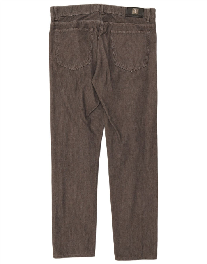 Trussardi Herren-Freizeithose, gerade, W33, L31, Grau