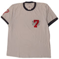 Nike Herren-T-Shirt mit Grafik, XL, weiße Baumwolle