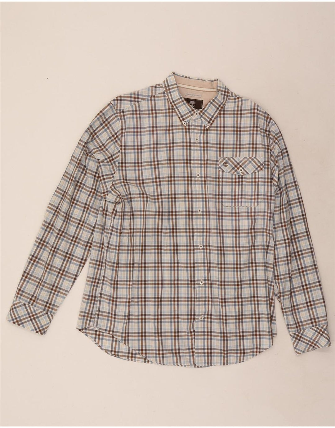 Timberland Herren Regular Fit Hemd XL Mehrfarbig kariert