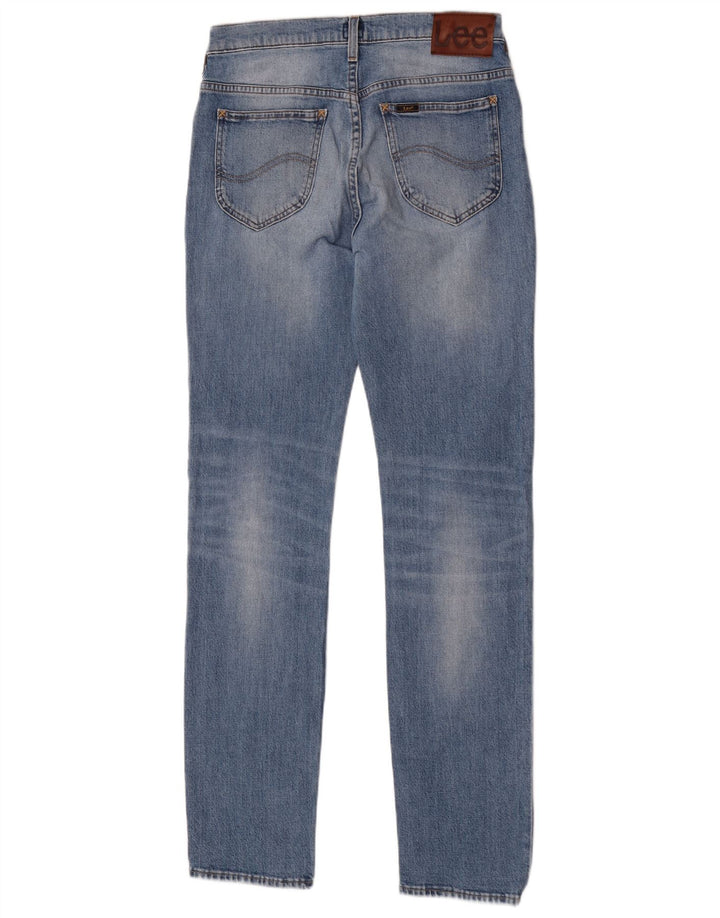 Lee Herren Rider Slim Jeans W29 L32 Blaue Baumwolle