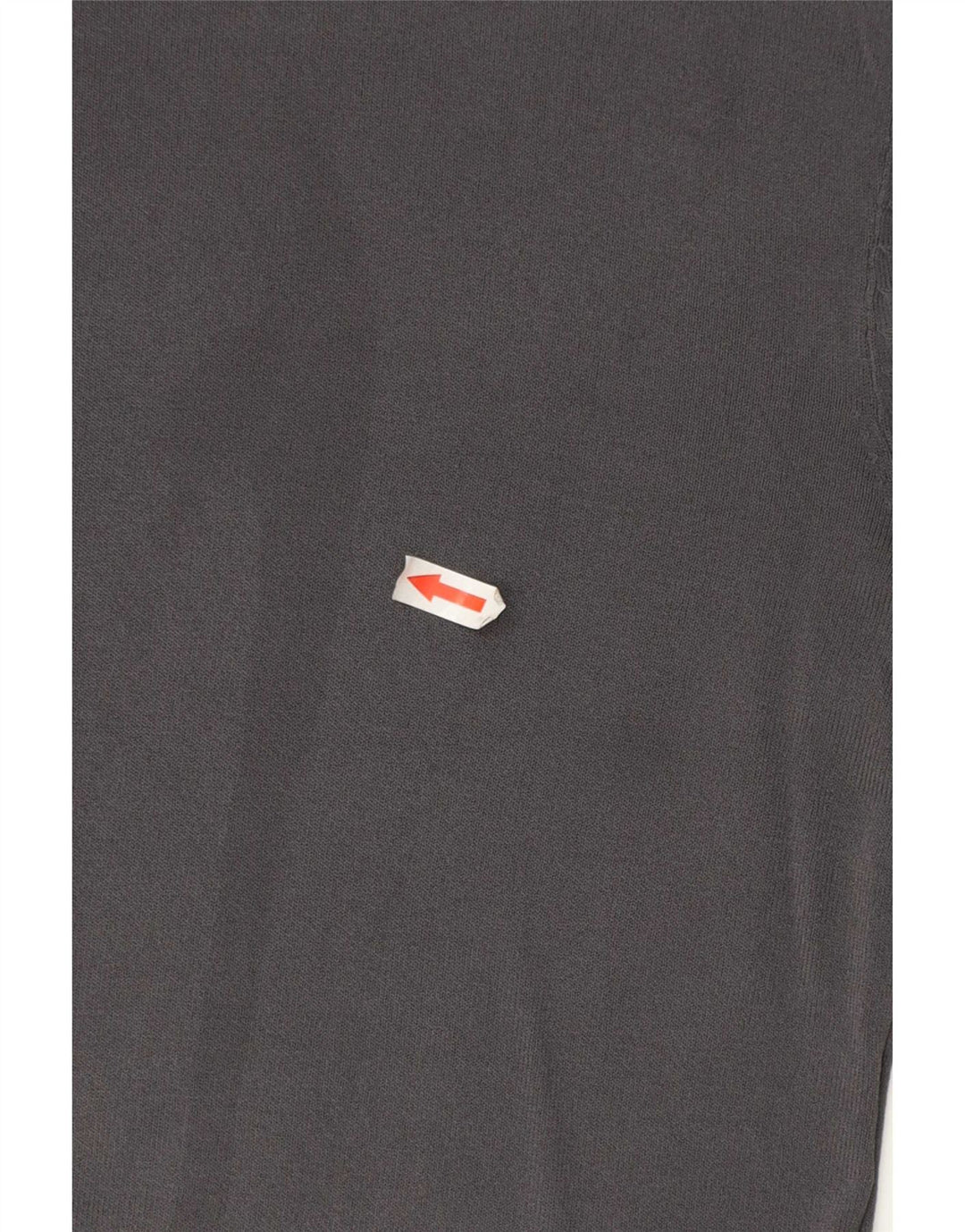 Zara Damen Top Langarm UK 10 Small Graue Viskose