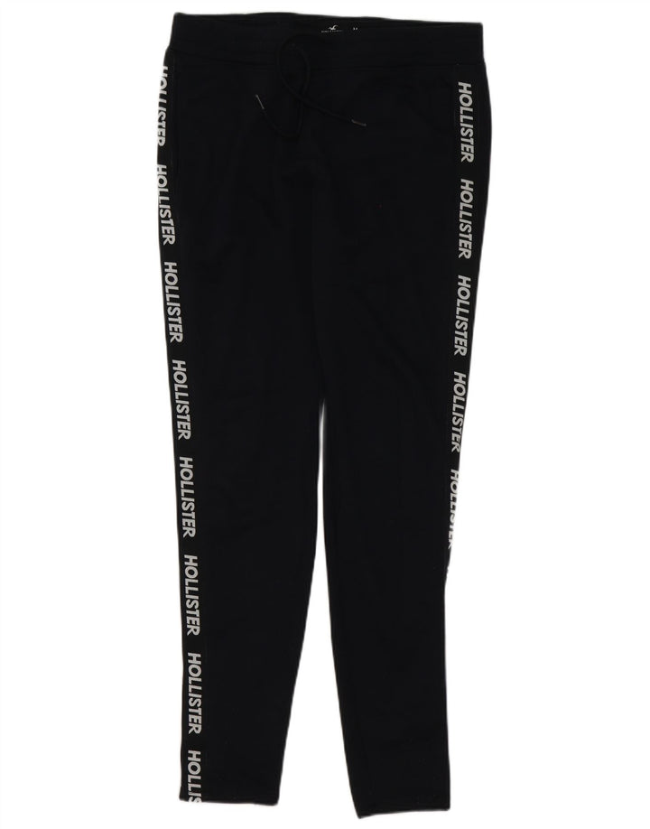 Hollister Herren-Trainingshose mit Grafik, mittelmarineblaue Baumwolle