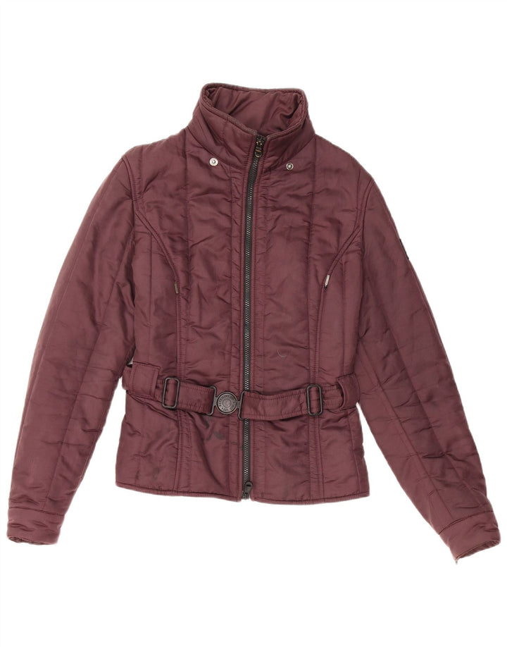 Refrigiwear Damen Wattierte Jacke UK 12 Medium Lila Polyamid