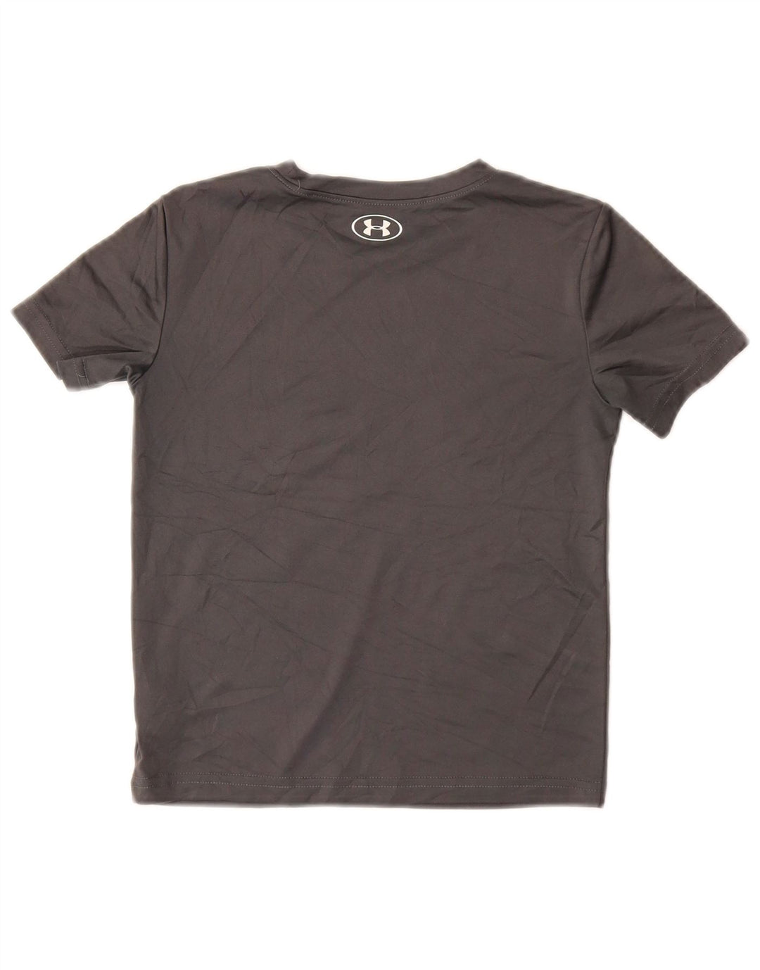 UNDER ARMOUR Grafik-T-Shirt-Oberteil für Jungen, 5–6 Jahre, graues Polyester