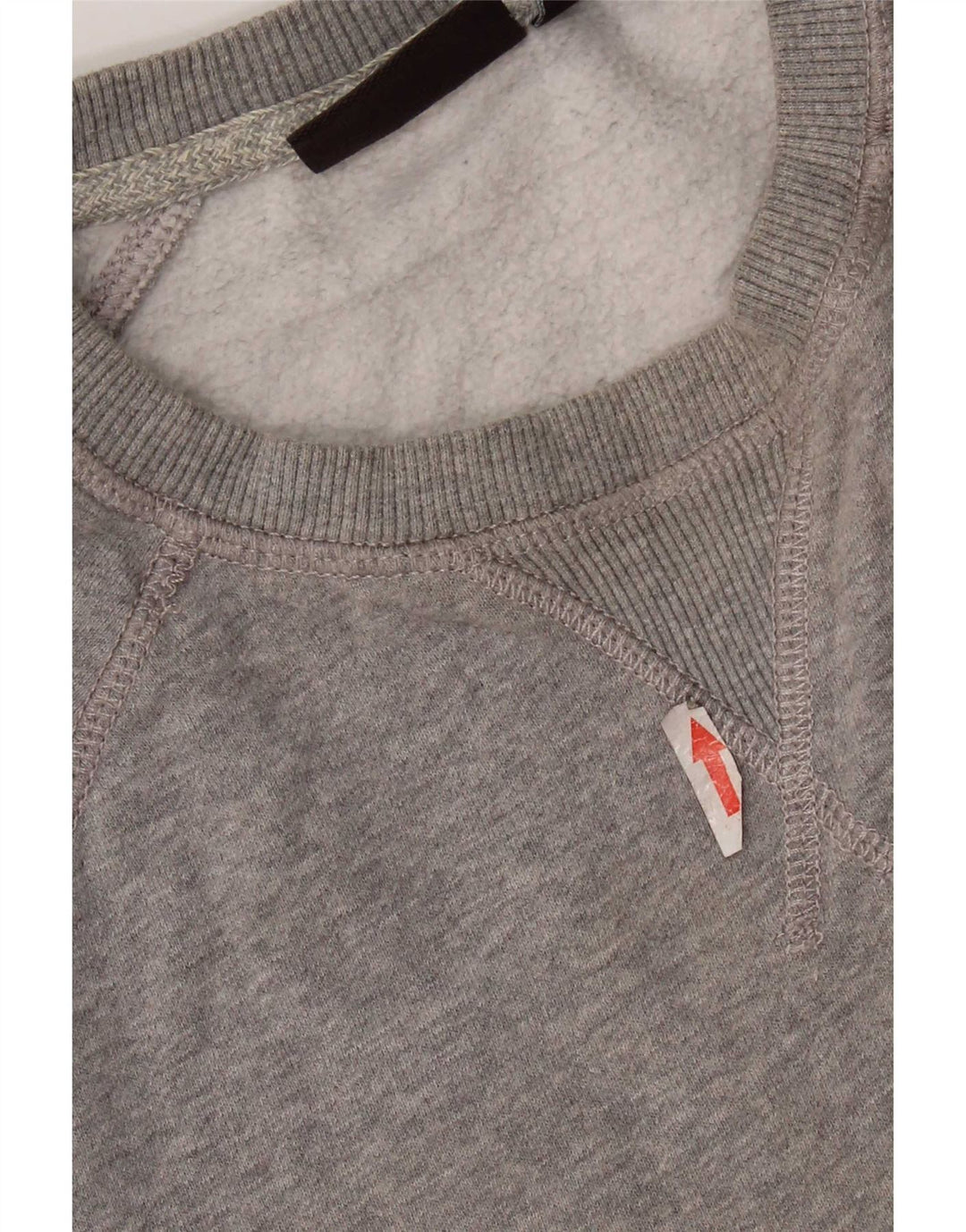 Timberland Herren-Sweatshirt-Pullover aus mittelgrauer Baumwolle
