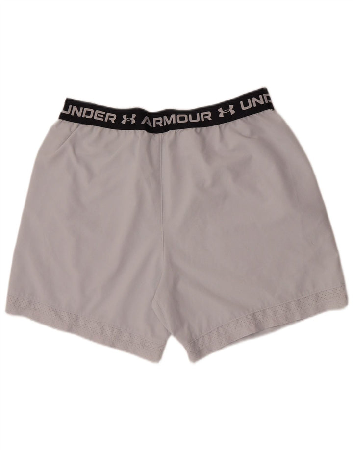 Under Armour Herren Sportshorts mit taillierter Grafik, XL, Weiß, Polyester