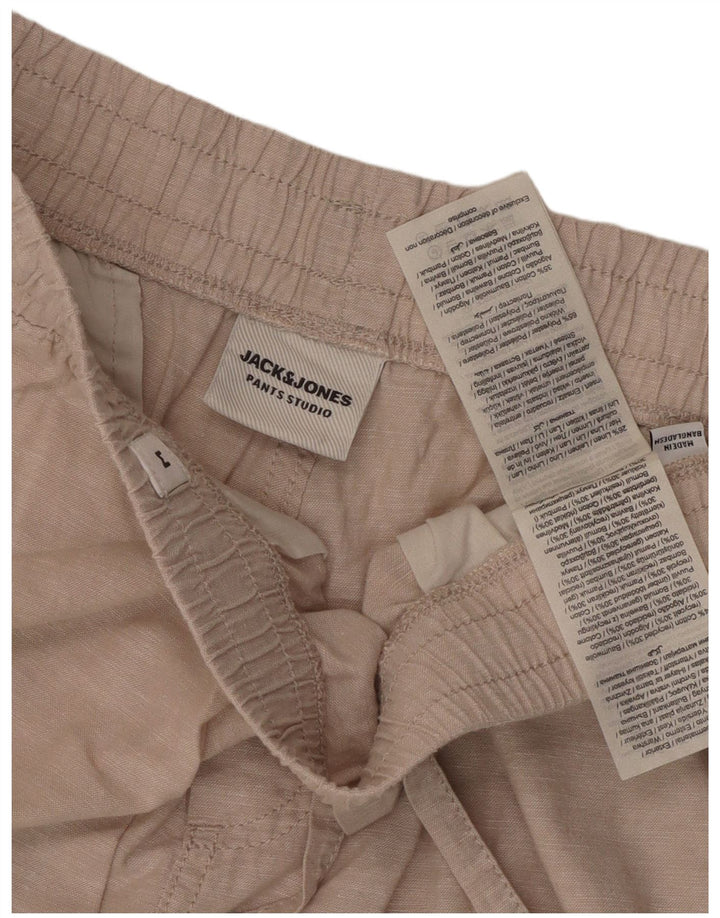 Jack & Jones Herren-Chinoshorts, mittelgroß, W32, graue Baumwolle
