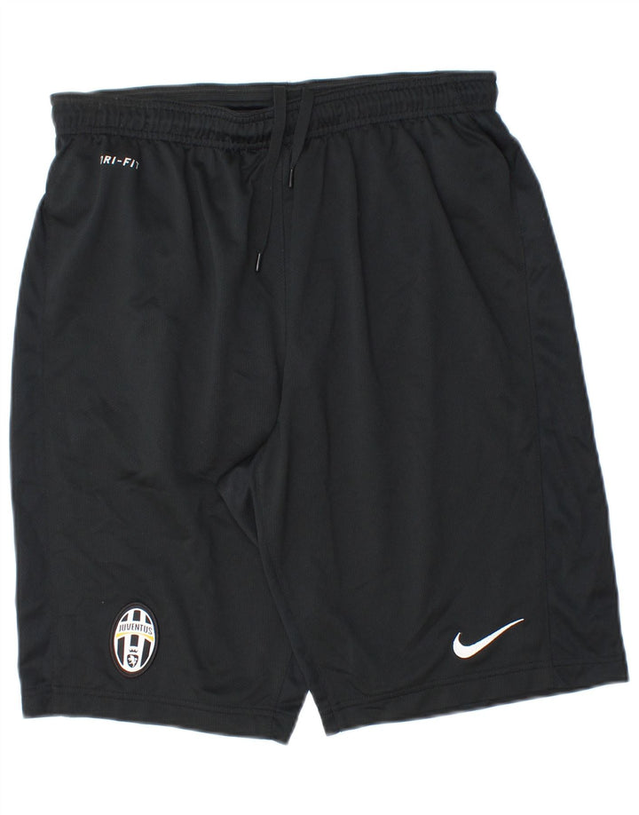 Nike Herren Juventus Sportshorts, Größe S, Schwarz, Polyester