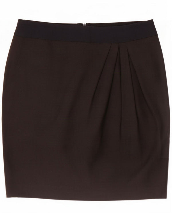 Intrend Damen Bleistiftrock UK 12 Medium W30 Schwarz Polyester