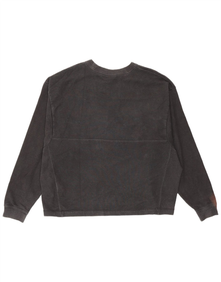 Nike Damen-Sweatshirt in Übergröße, Größe M, Schwarz, Baumwolle, UK 14