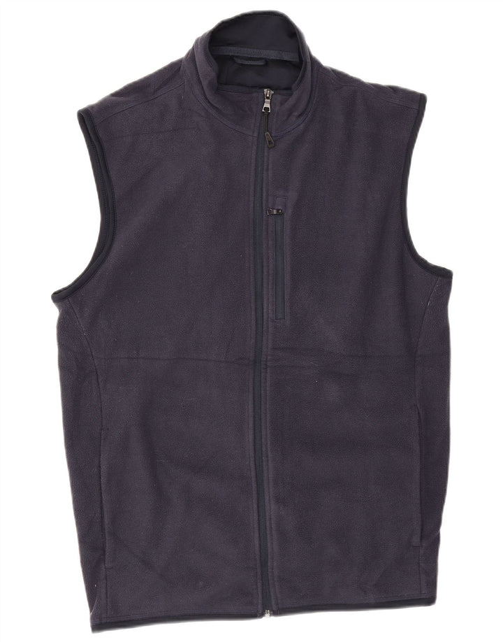 Marks & Spencer Herren Fleecejacke UK 40 Large Marineblau