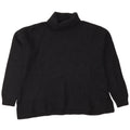 Liu Jo Damen-Pullover mit Rollkragen, Gr. 18, XL, Schwarz