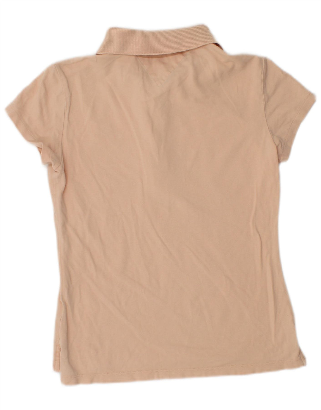 Tommy Hilfiger Damen Poloshirt UK 12 Mittelorange