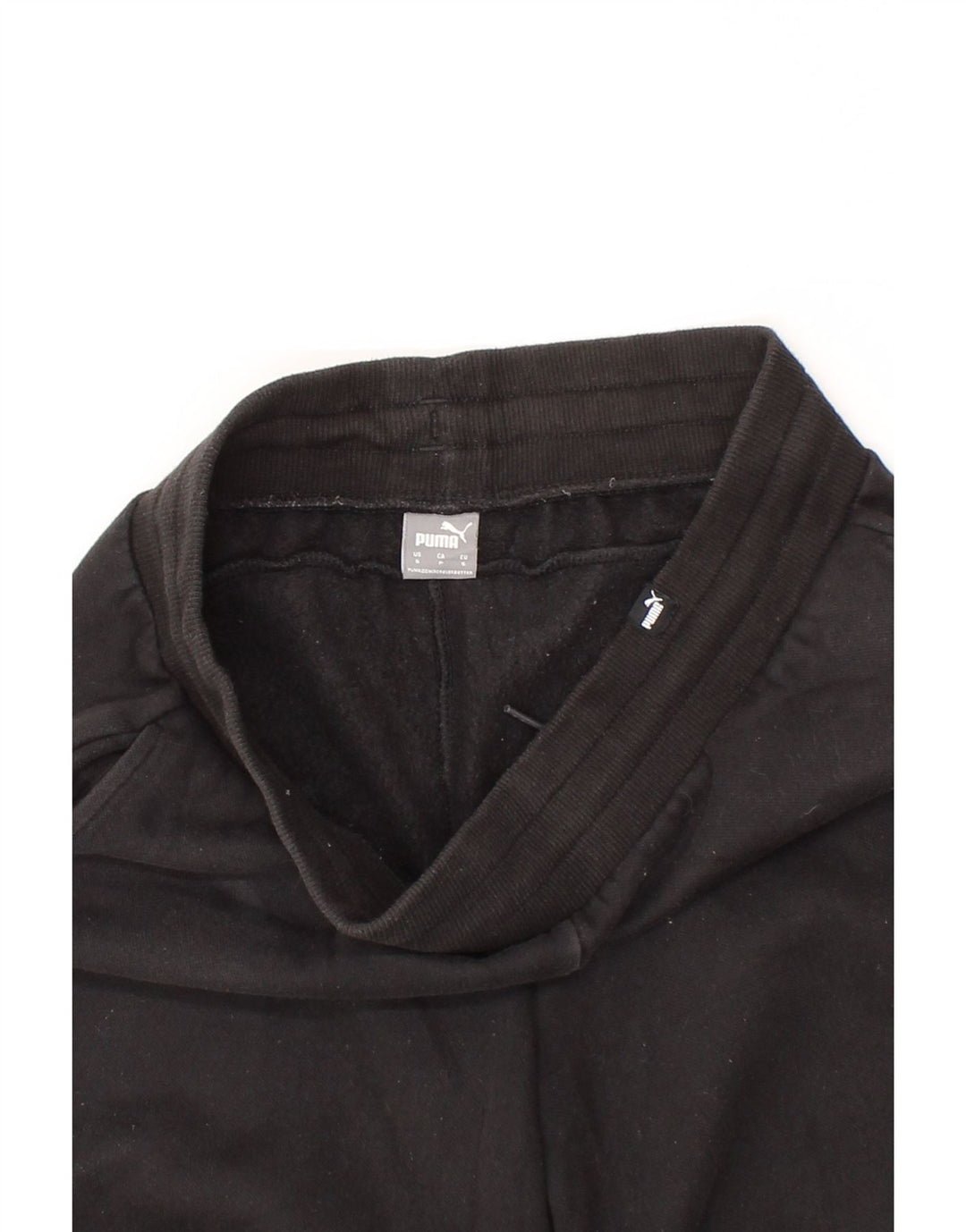 PUMA Womens Tracksuit Trousers Joggers UK 8 Small  Black Vintage Puma and Second-Hand Puma from Messina Hembry 