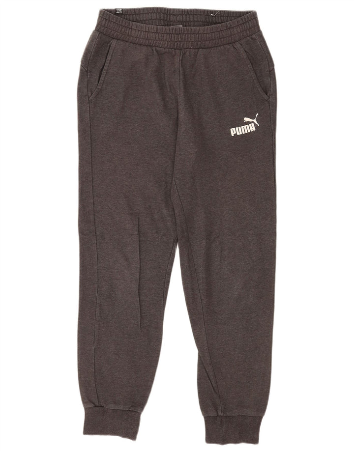 Puma Herren-Trainingshose, Jogginghose, Größe S, Grau, Baumwolle
