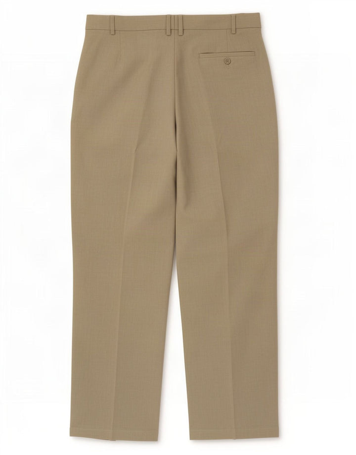 Gerade Herren-Anzughose von Marks & Spencer, W38, L30, Beige, Polyester