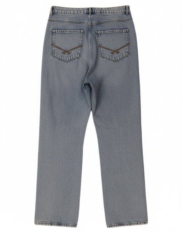 U.S. Polo Assn. Damen Straight Jeans UK 14 Large W32 L32 Blaue Baumwolle