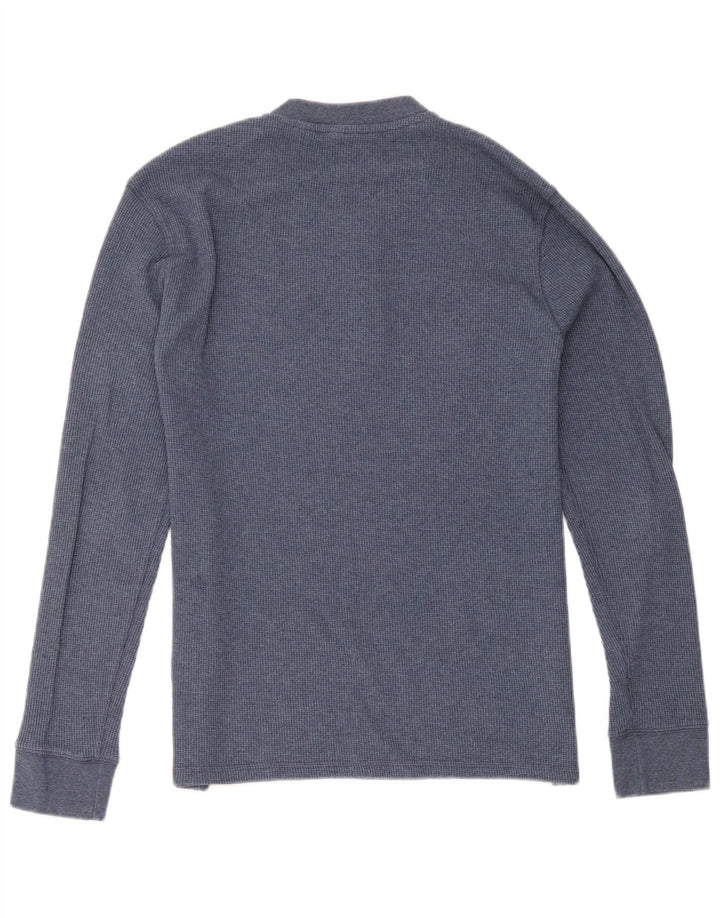 Levi's Herren-Oberteil mit Standard-Passform, langärmelig, mittelmarineblau, Baumwolle