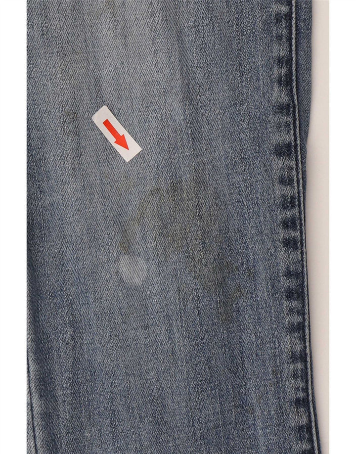 Calvin Klein Jeans Herren Slim W28 L34 Blaue Baumwolle