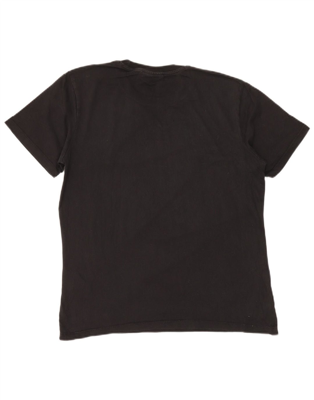Hugo Boss Herren-T-Shirt mit Grafik, mittelschwarze Baumwolle
