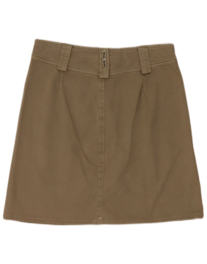 Think Pink Damen-A-Linien-Rock W28, mittelbeige Baumwolle