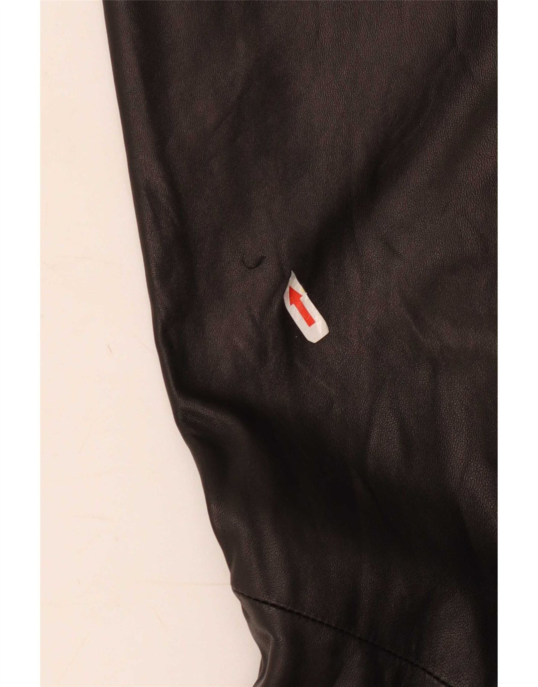 Danier Damen Flare-Lederhose, Größe 8, B24, L31, Schwarz