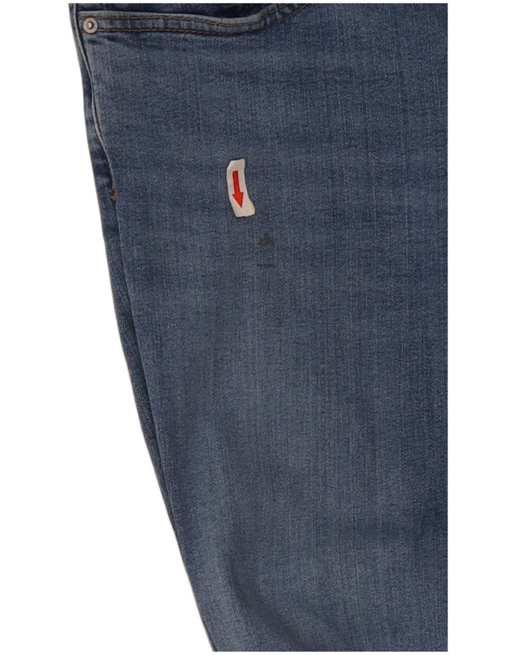 Levi's Damen 715 Bootcut Jeans W30 L27 Blaue Baumwolle