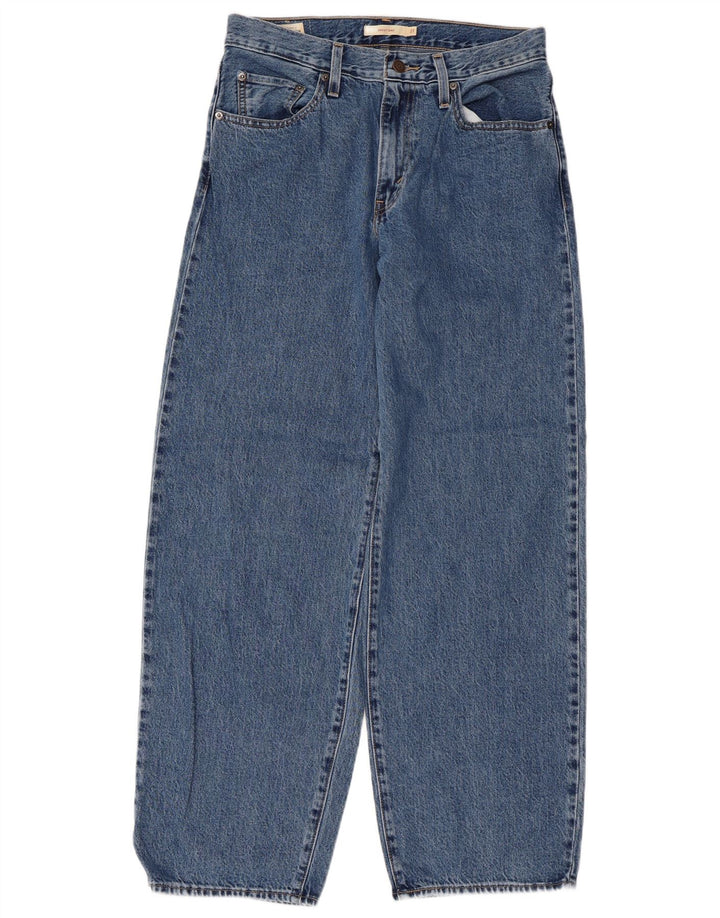 LEVI'S Damen Baggy Dad Jeans mit weitem Bein, W27 L30, blaue Baumwolle