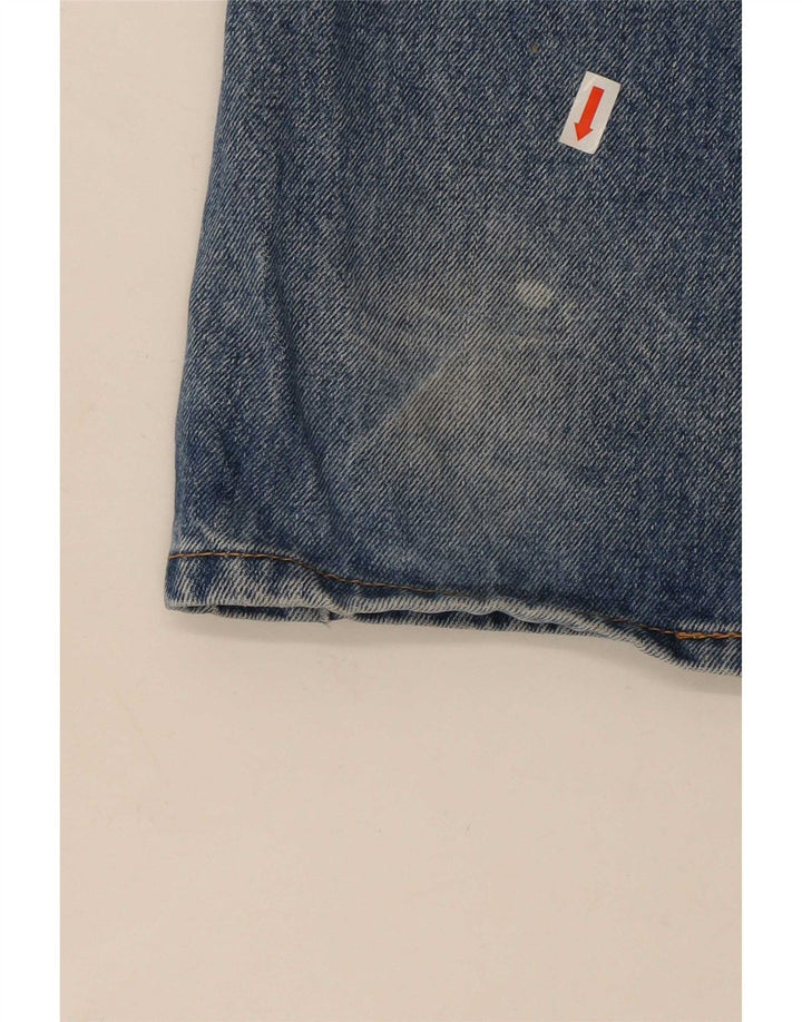 Levi's Herren 505 Straight Jeans W36 L29 Blaue Baumwolle