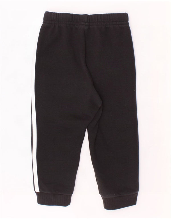 Adidas Baby-Jungen-Jogger-Trainingshose, 9–12 Monate, schwarze Baumwolle