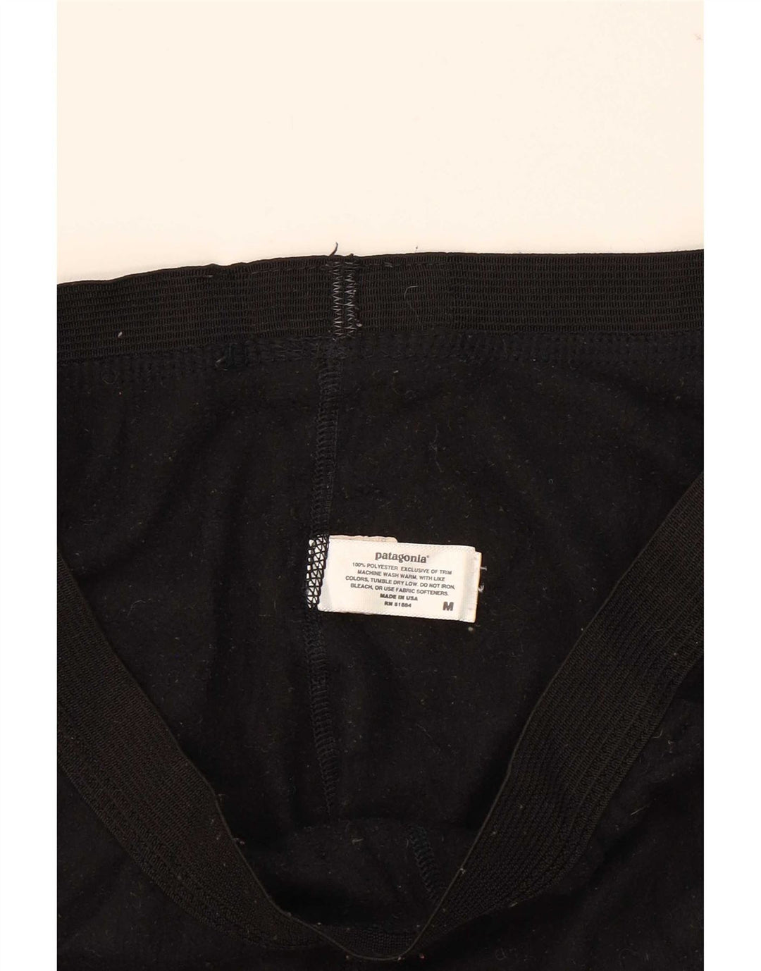 Patagonia Damen Leggings UK 14 Medium Schwarz Polyester